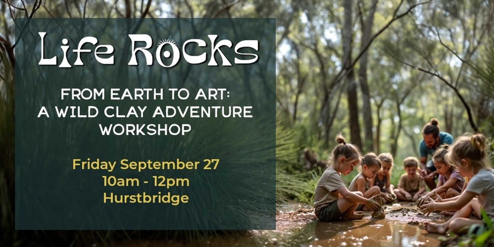 Banner image for From Earth to Art: A Wild Clay Adventure - School Holiday Workshop