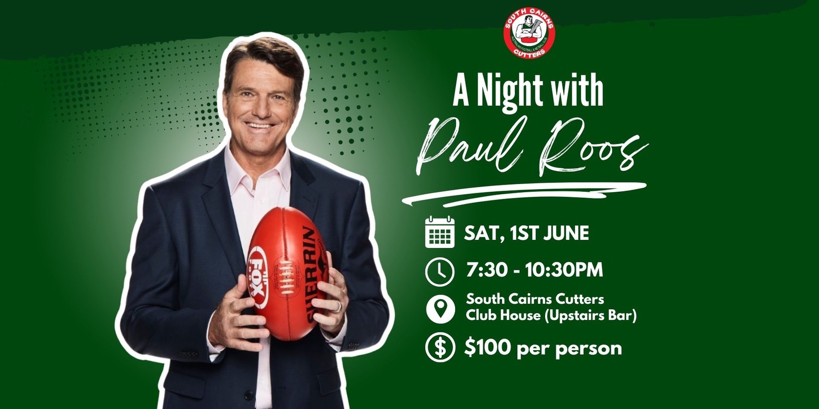 Banner image for A Night with Paul Roos