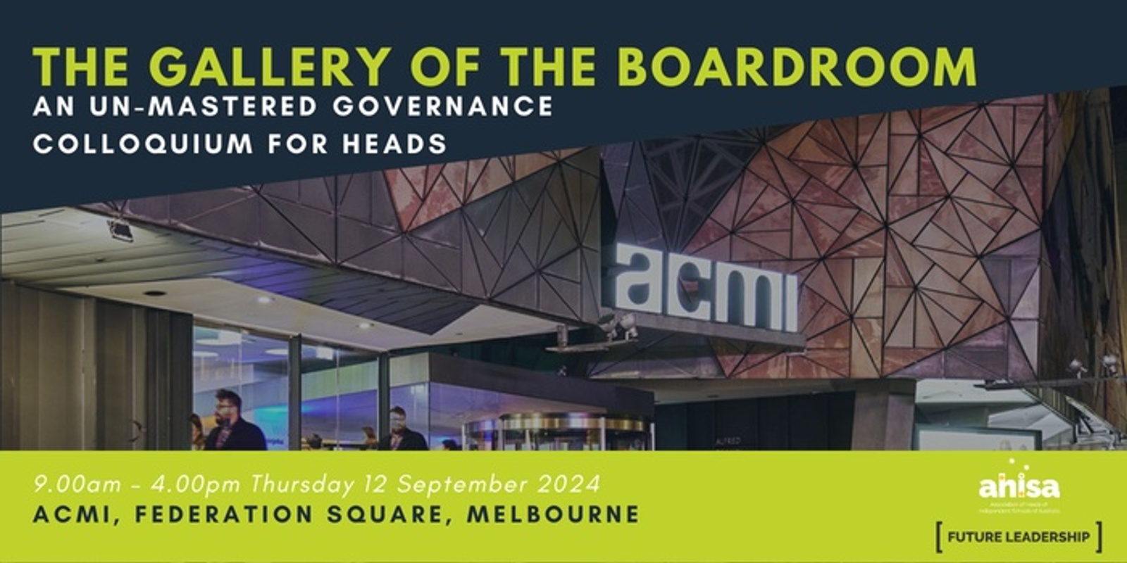 Banner image for The Gallery of the Boardroom - Melbourne