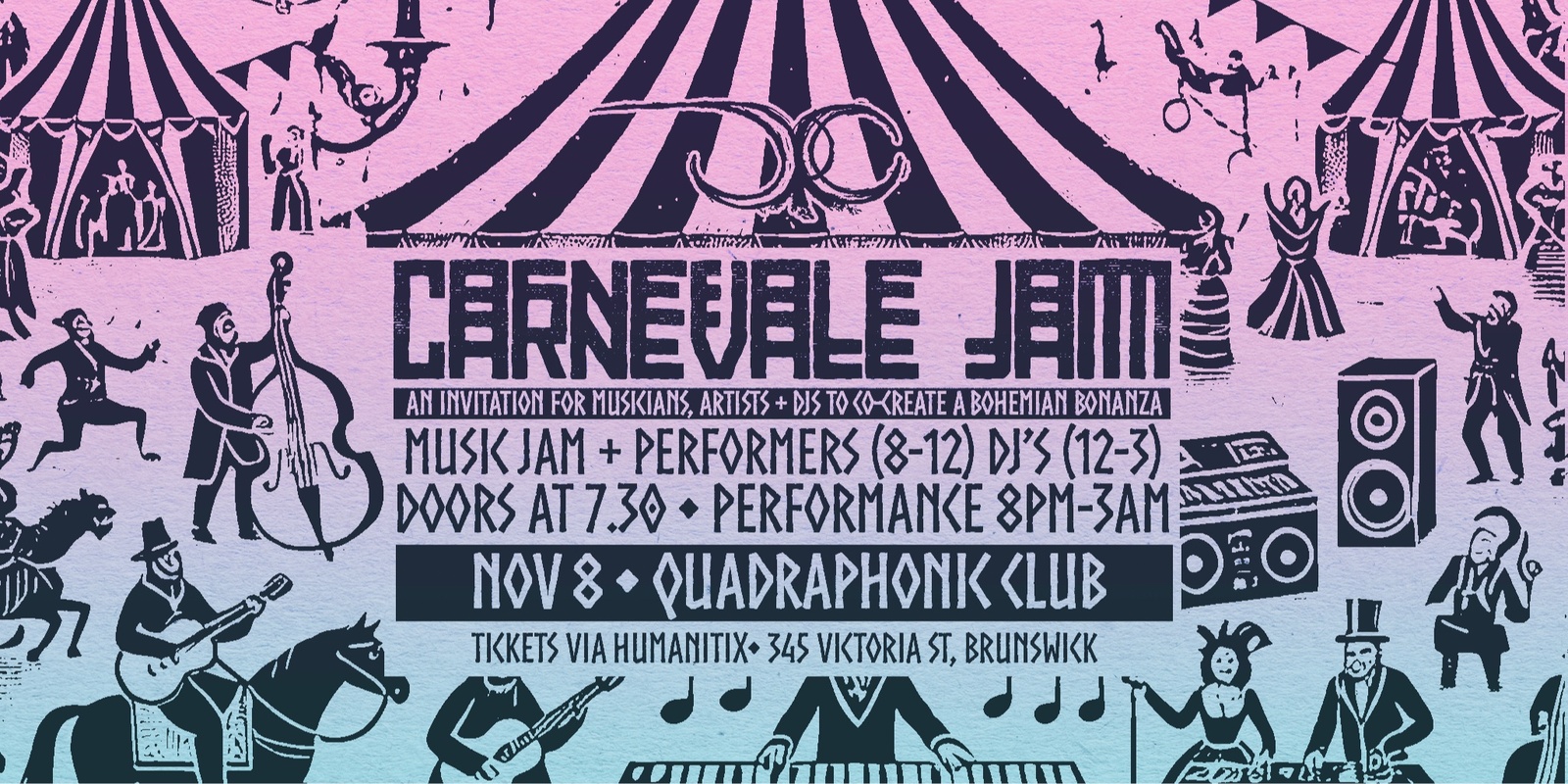 Banner image for Carnevale Jam