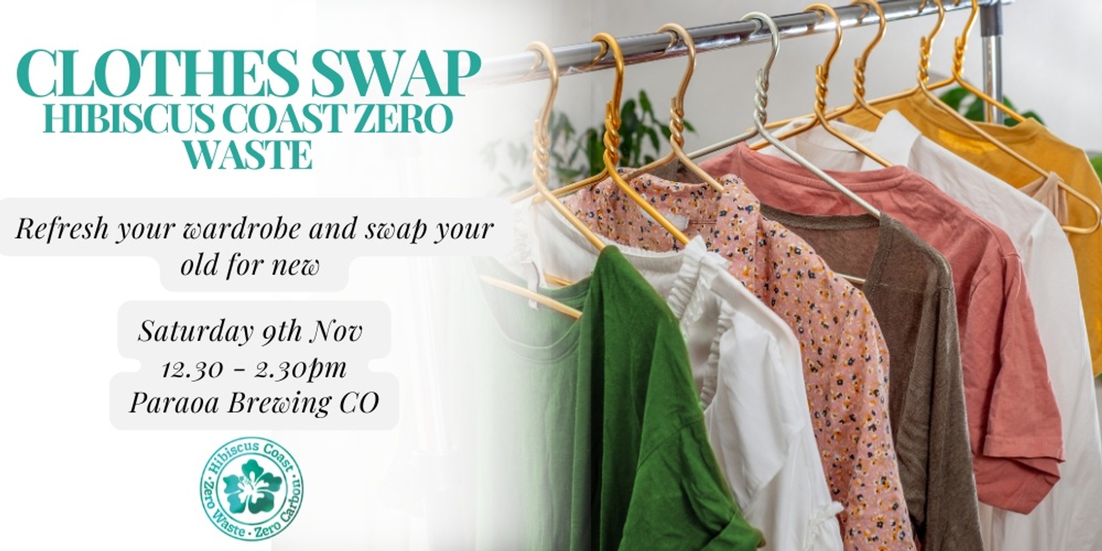 Banner image for Clothes Swap with Hibiscus Coast Zero Waste 