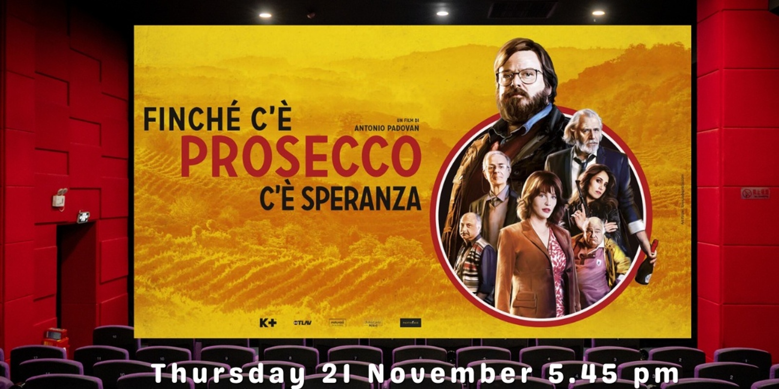 Banner image for Screening of "Finché c'è Prosecco c'è speranza"