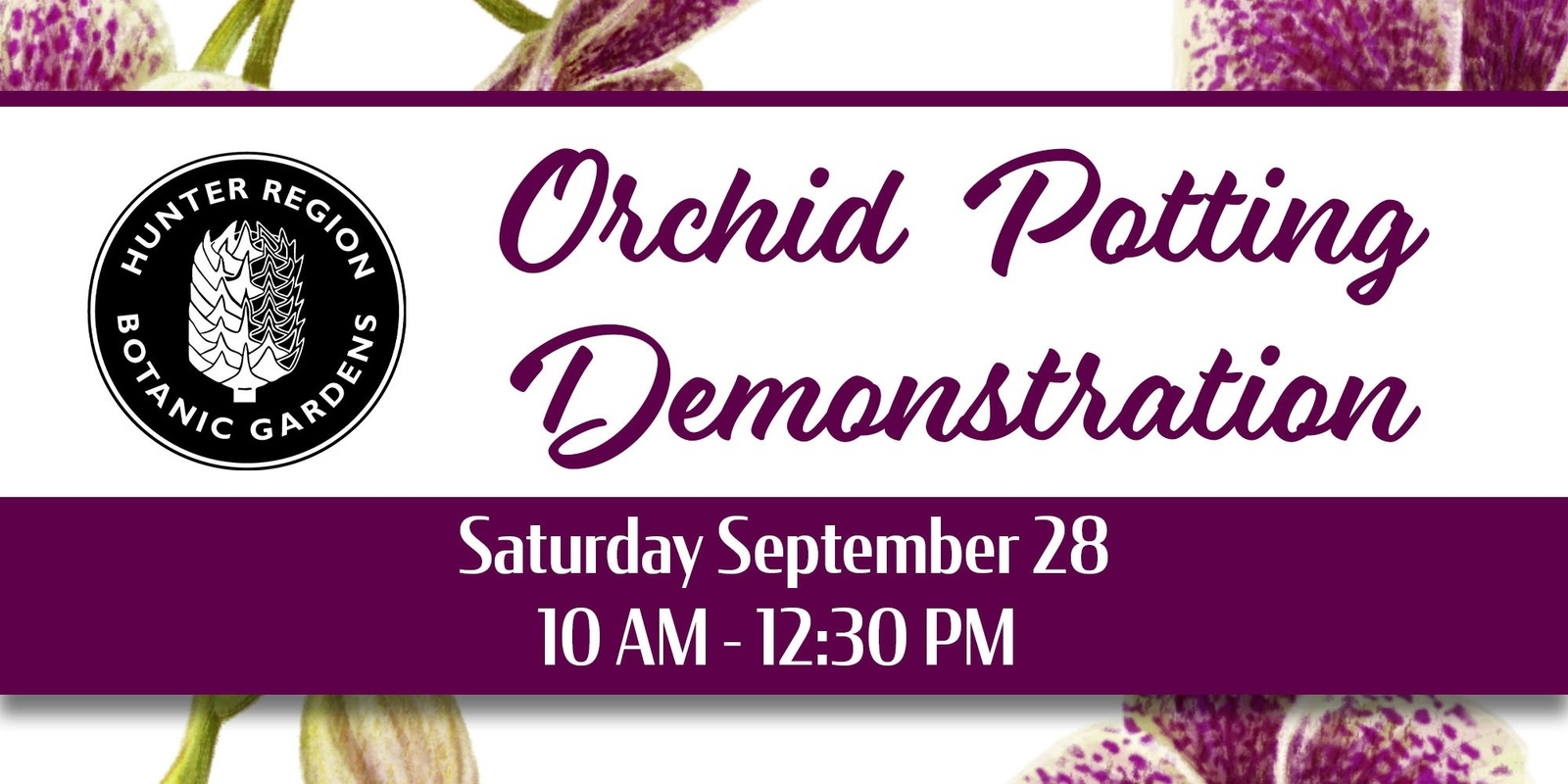 Banner image for Orchid Potting Demonstration with Stu Webb