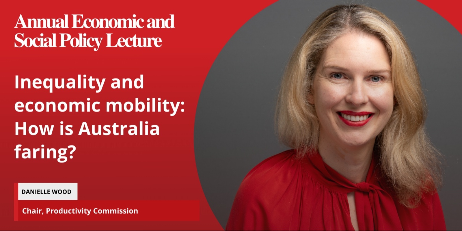 Banner image for UOW Annual Economic and Social Policy Lecture 2024