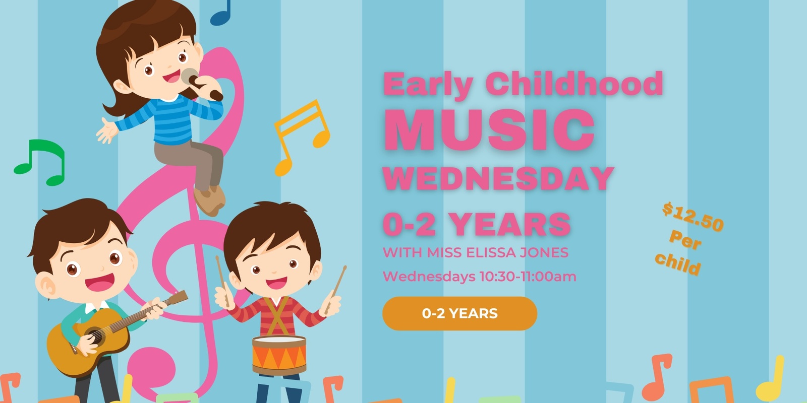 Banner image for Early Childhood Music (0-2 Years)