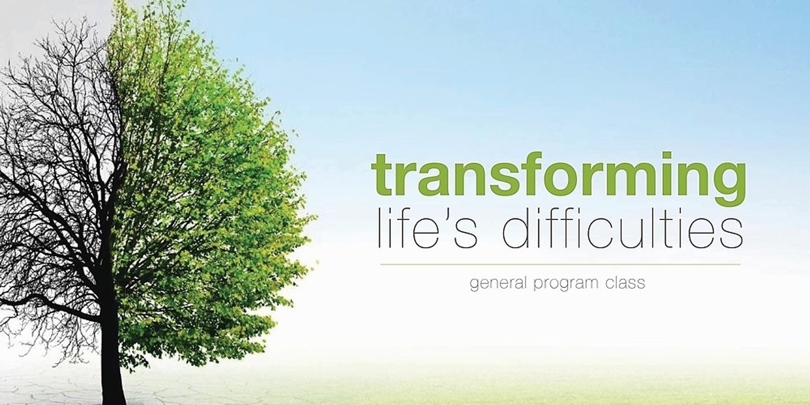 Banner image for Umina - Transforming Life's Difficulties - 11am