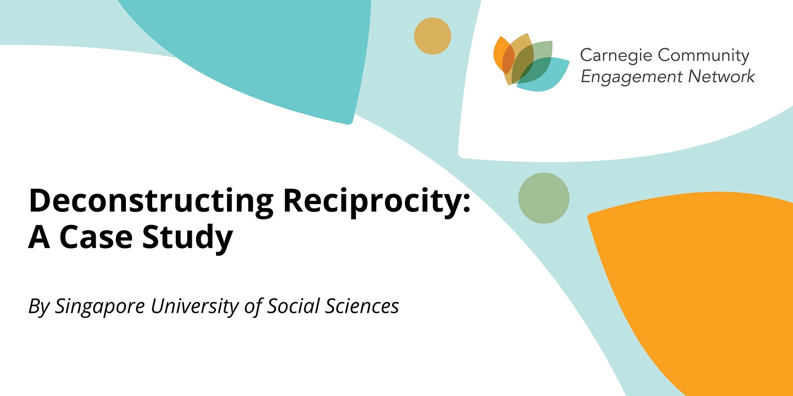Banner image for Reflections on Deconstructing Reciprocity: A Case Study of a Dialogue with Community Partners on the Reality of Campus-Community Power Dynamics