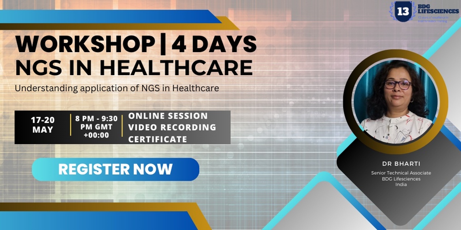 Banner image for NGS in Healthcare Online Training