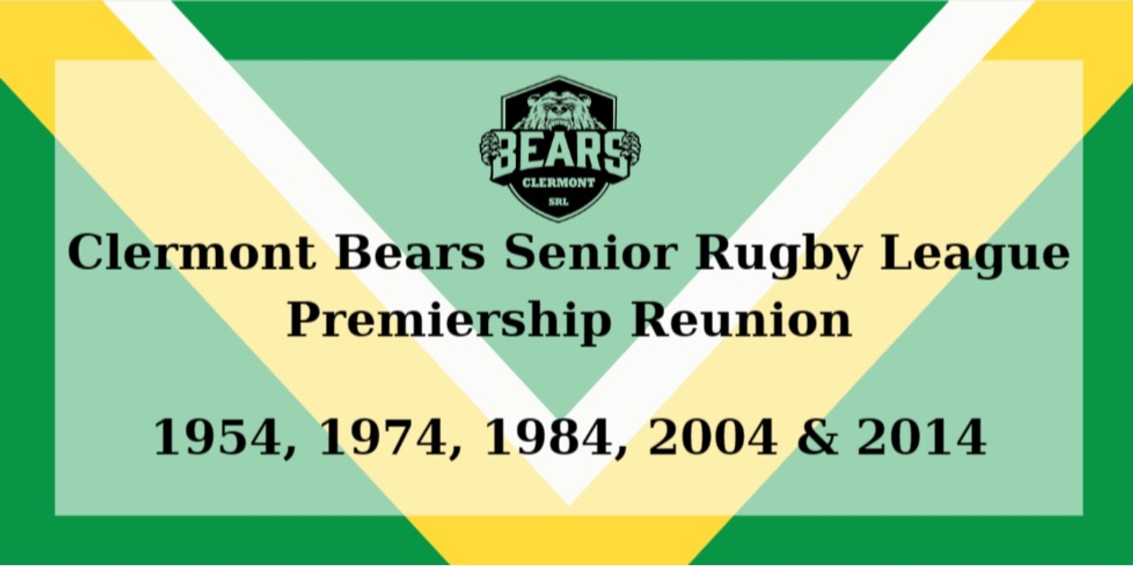 Banner image for Clermont Bears Premiership Reunion - All the Fours