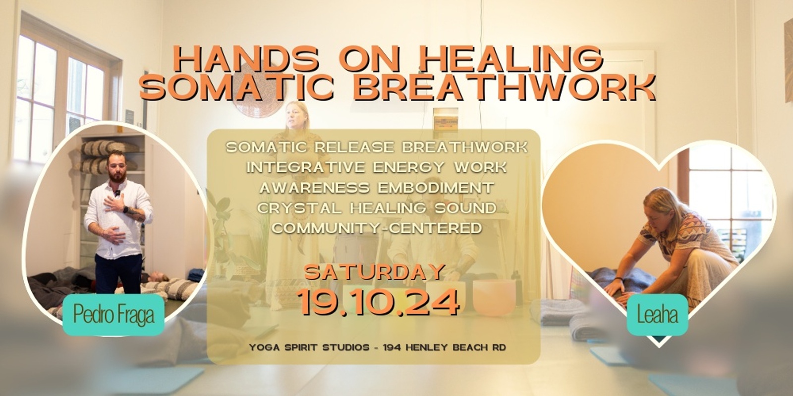 Banner image for Hands-on-Healing Somatic Breathwork October