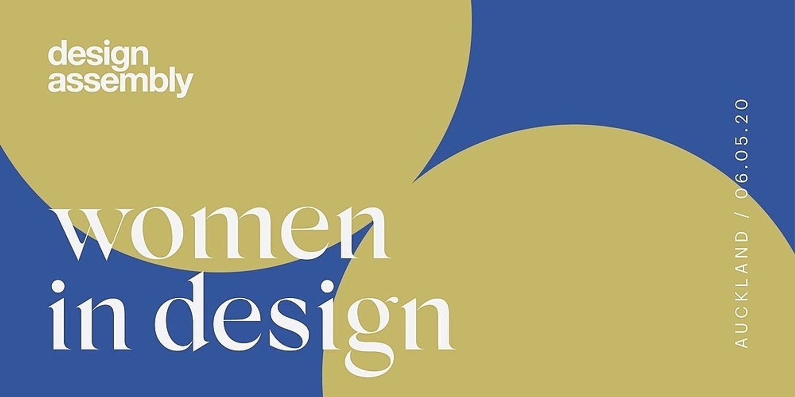 Banner image for Auckland DA Event: Women in Design