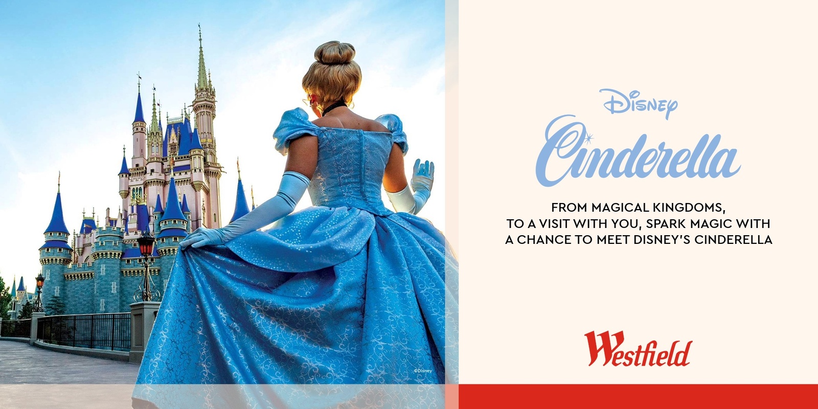 Banner image for Westfield Chermside | Disney's Cinderella Meet & Greet