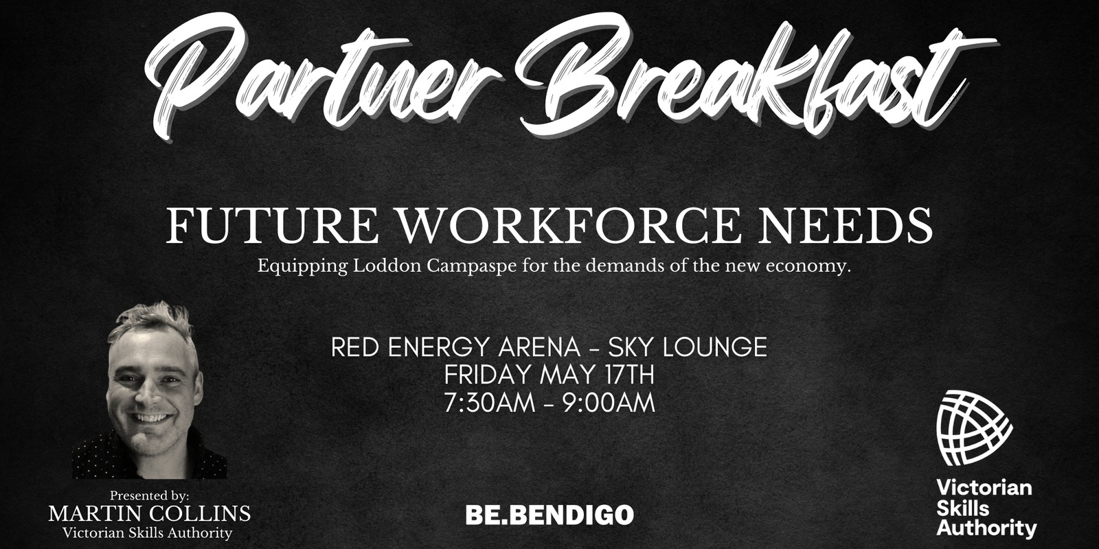 Banner image for Be.Bendigo Partner Breakfast - May 17