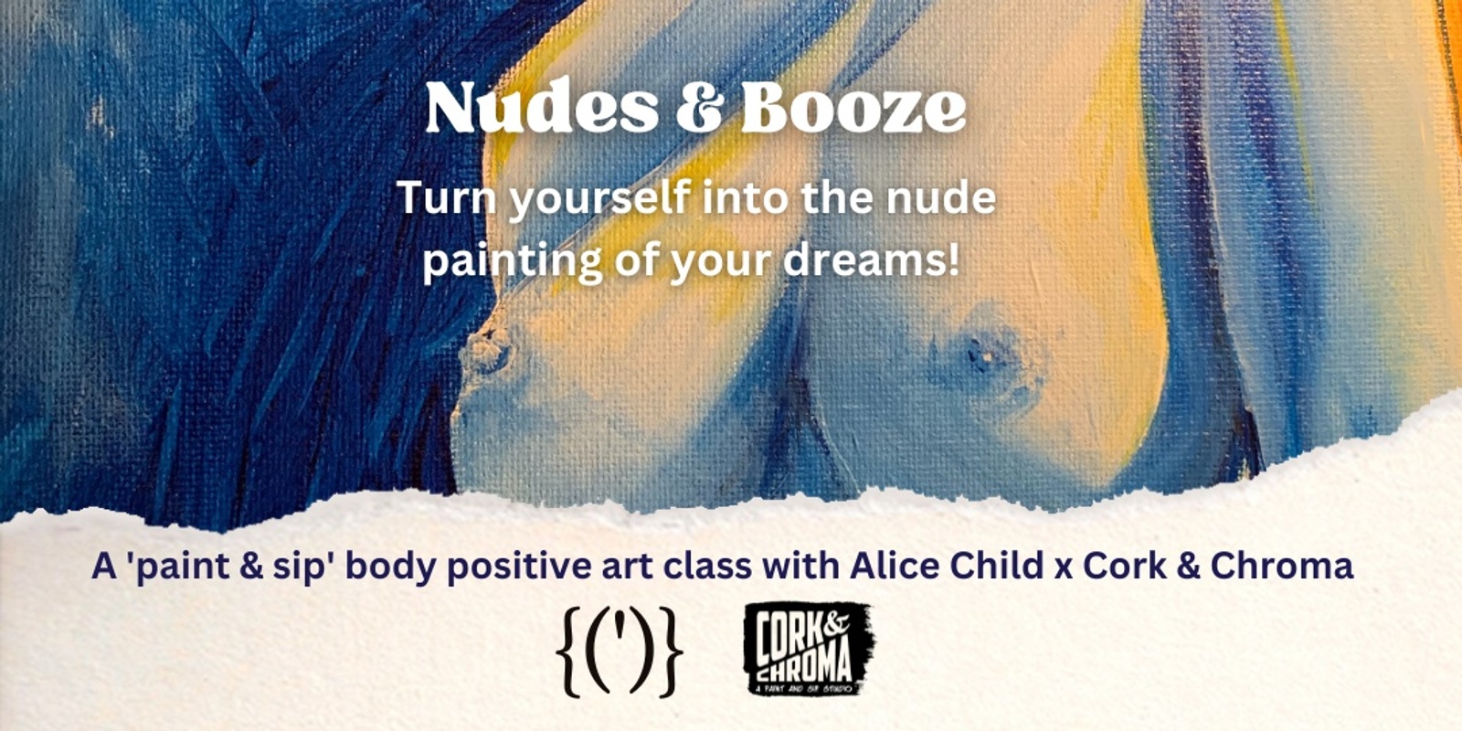 Paint & Sip Nude Art Class | Humanitix