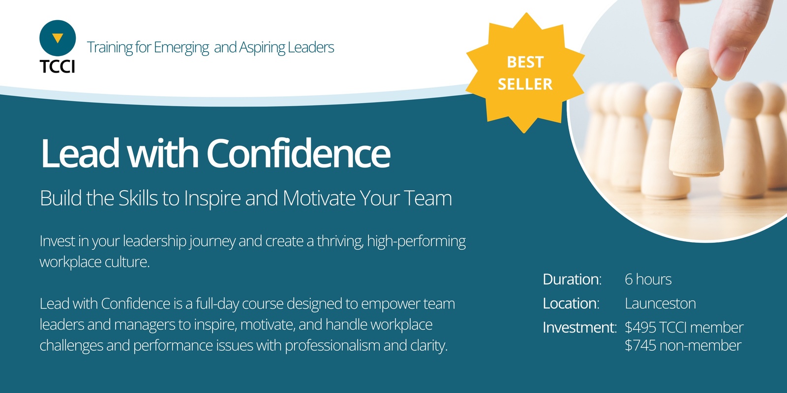 Banner image for Lead with Confidence (Launceston)