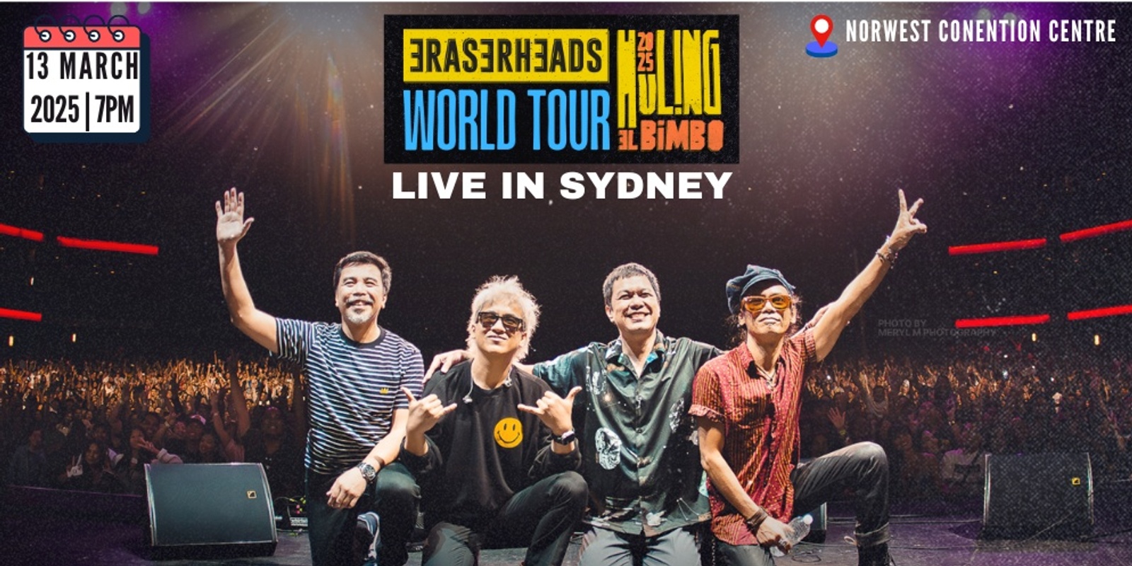 Banner image for ERASERHEADS: THE REUNION CONCERT (LIVE IN SYDNEY)