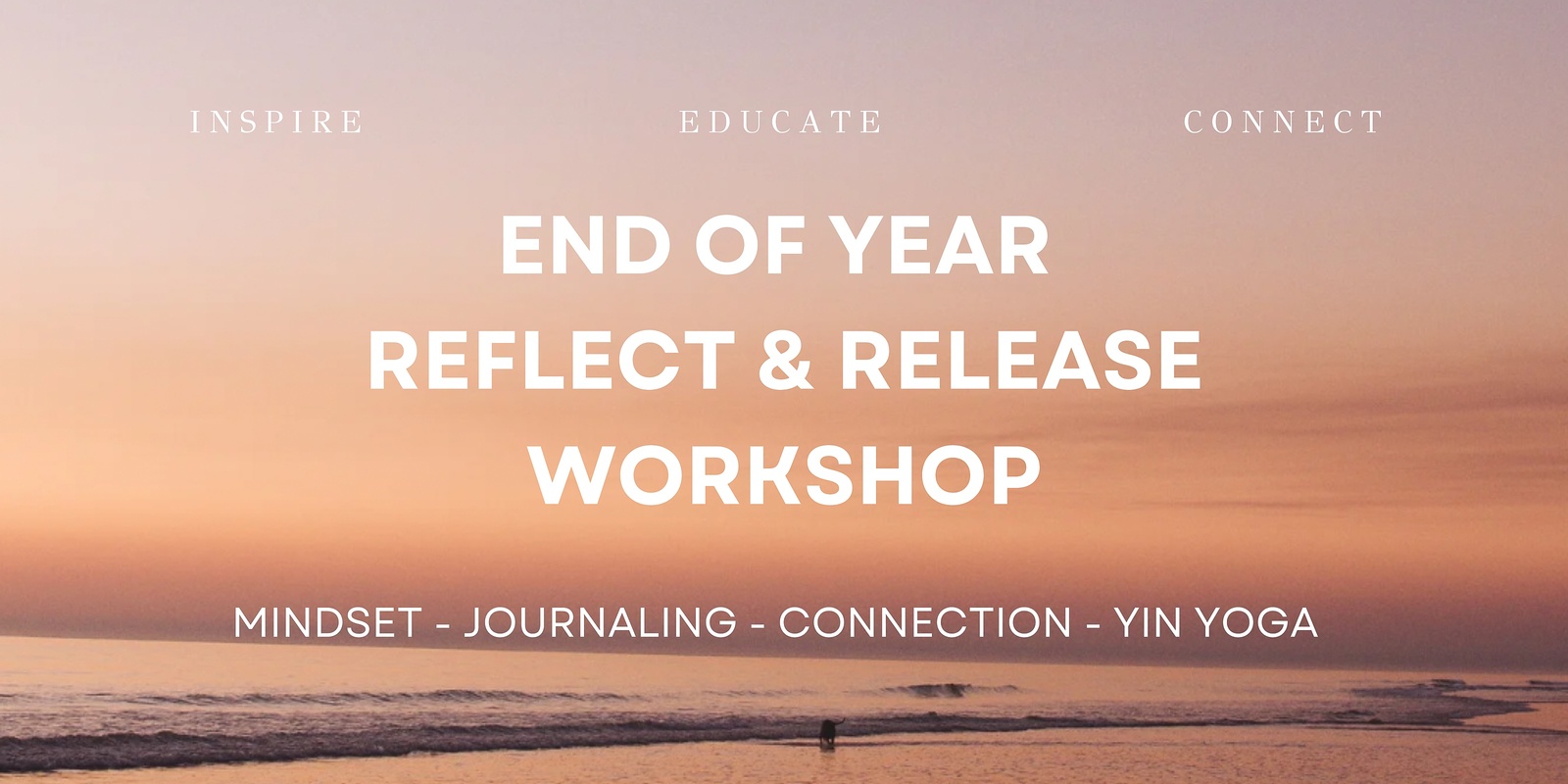 Banner image for Reflect & Release Mindset, Journaling & Yin Yoga Workshop