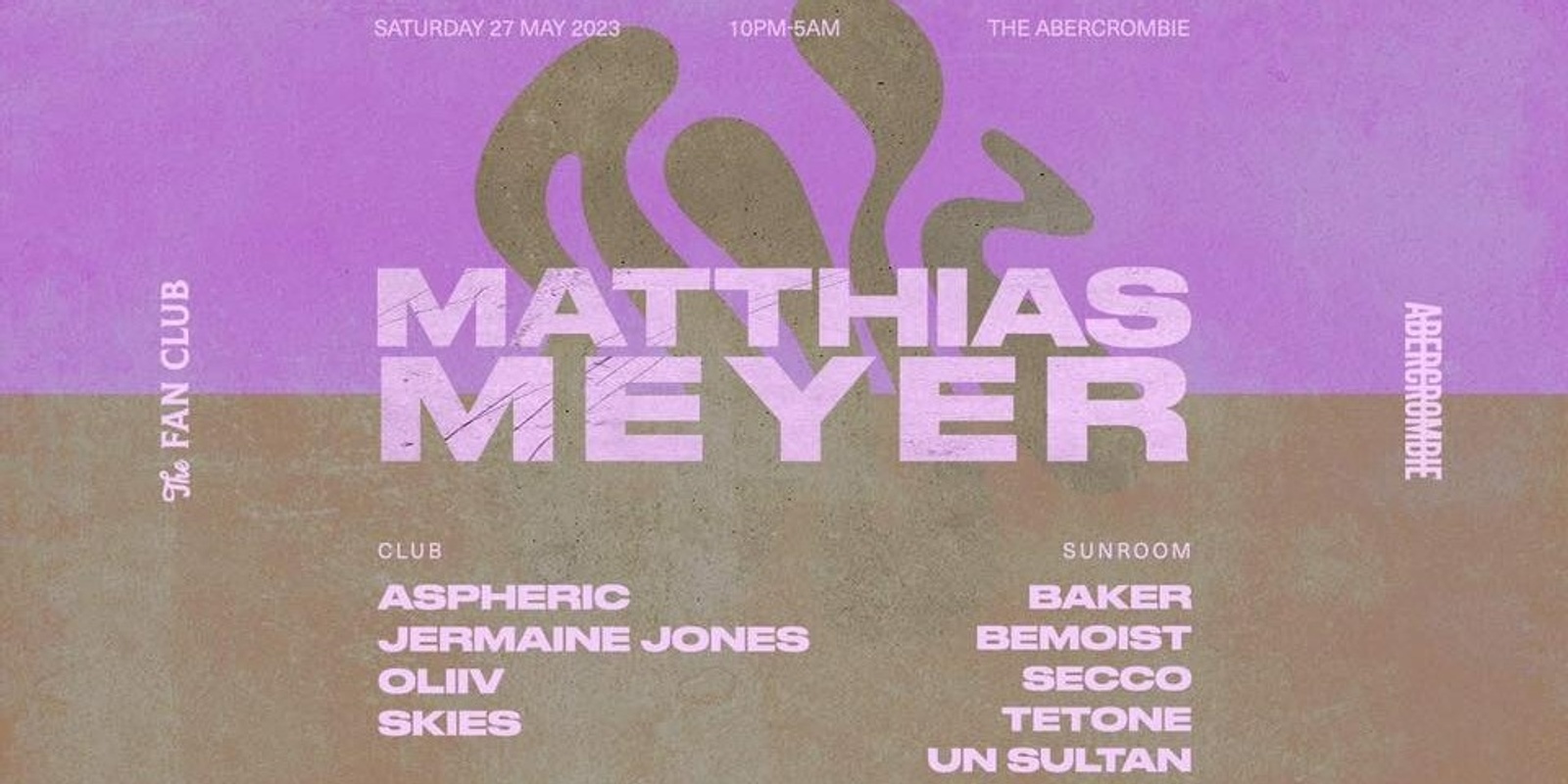 Banner image for The Fan Club Presents - Matthias Meyer 