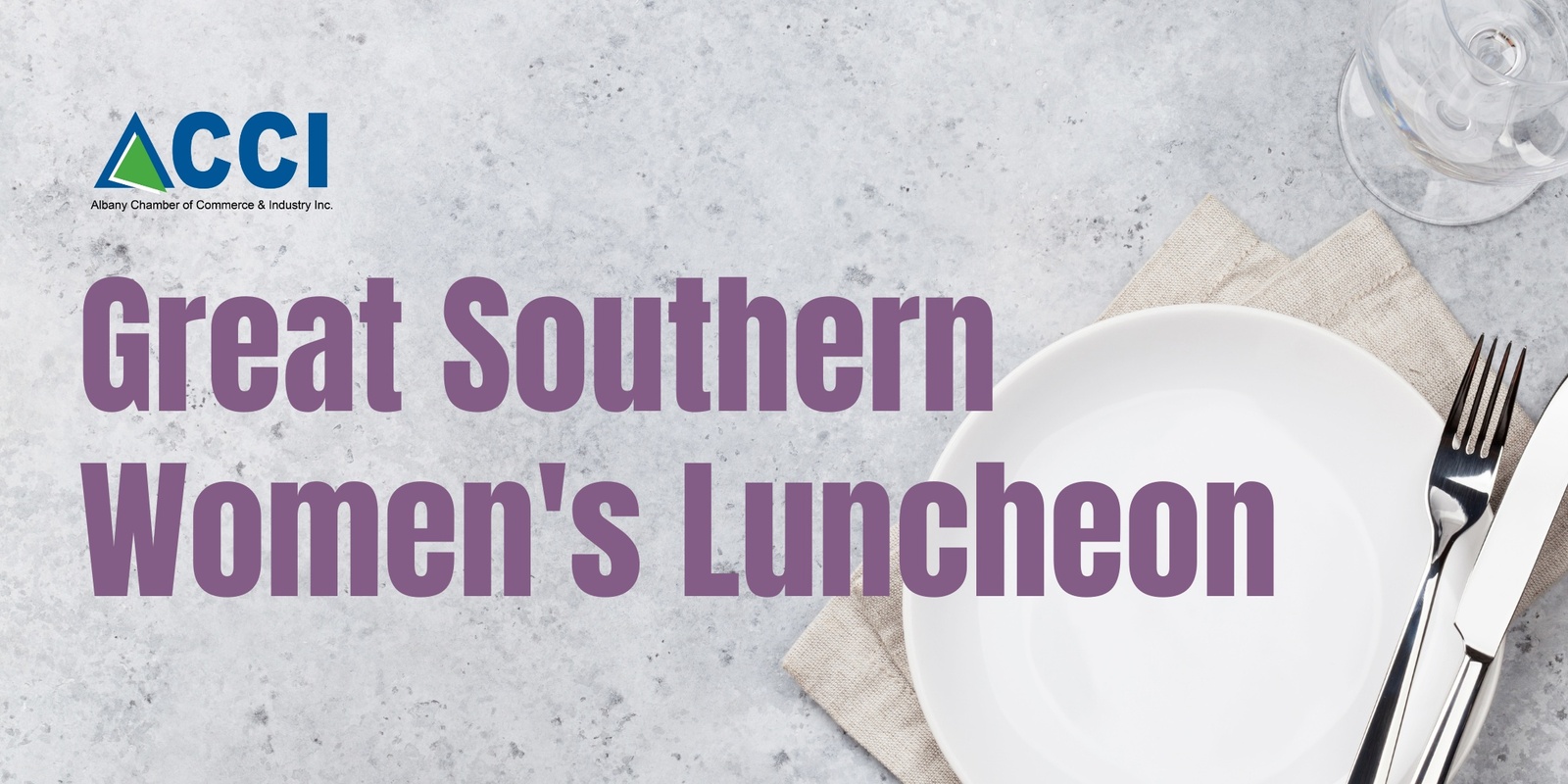 Great Southern Women's Luncheon June