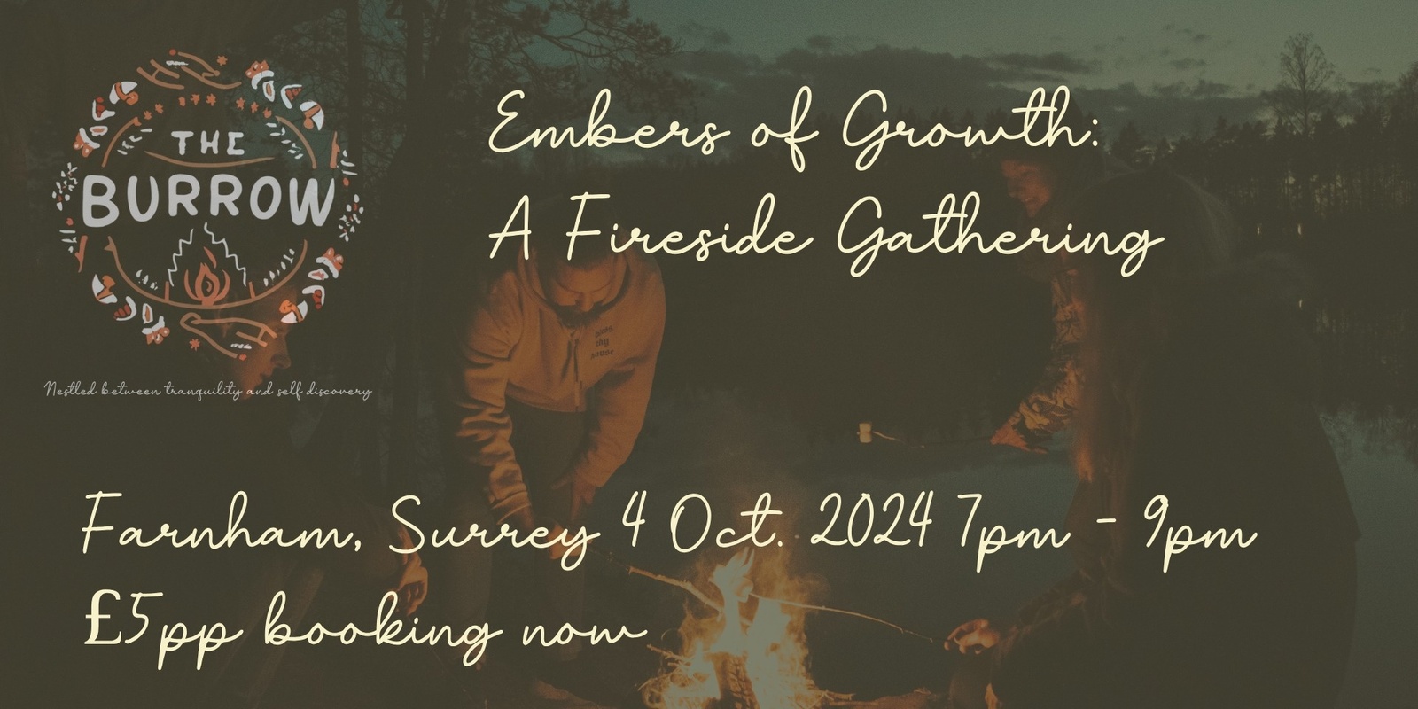 Banner image for Embers of Growth: A Fireside Gathering