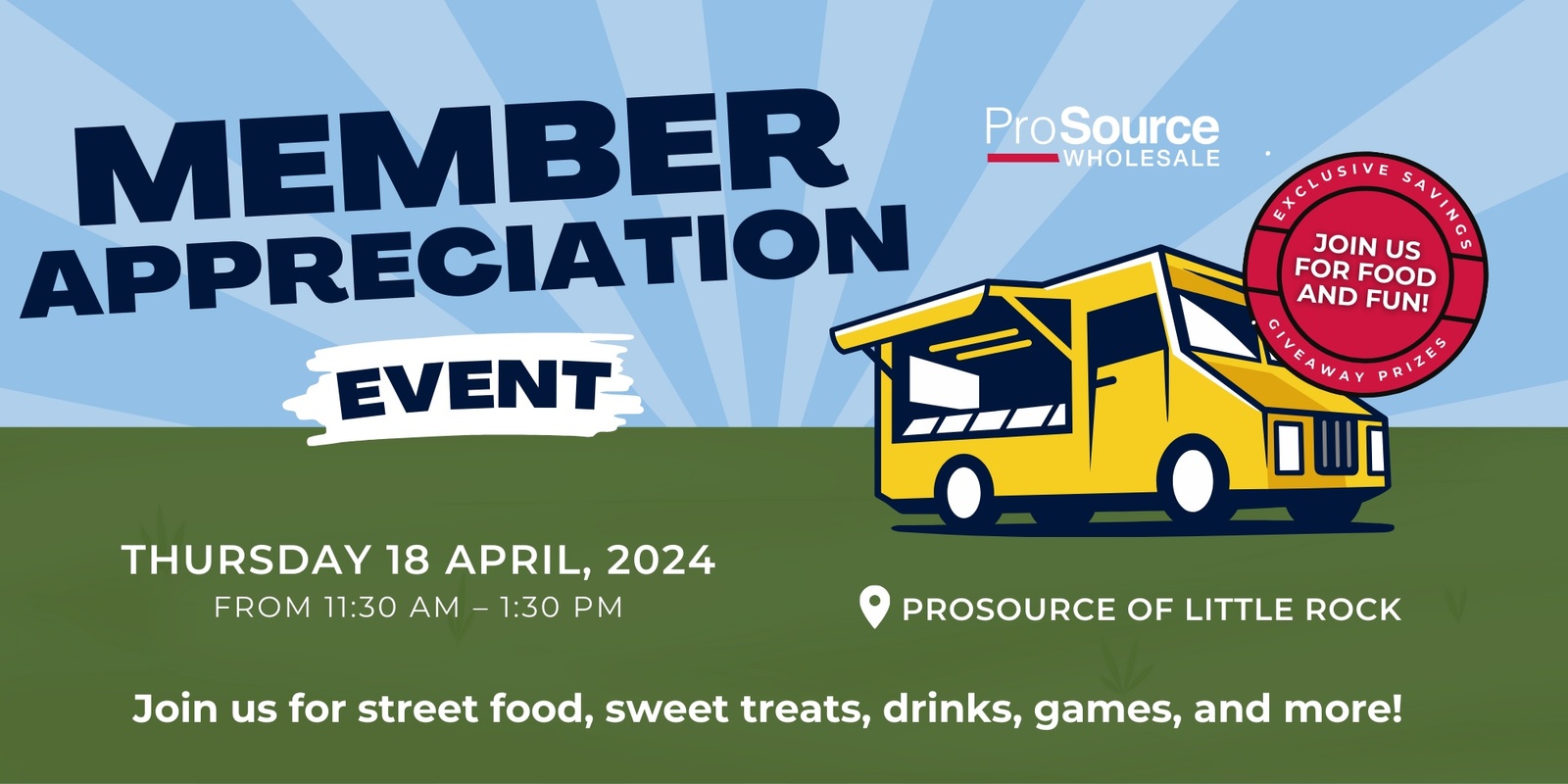 ProSource Member Appreciation Event | Humanitix