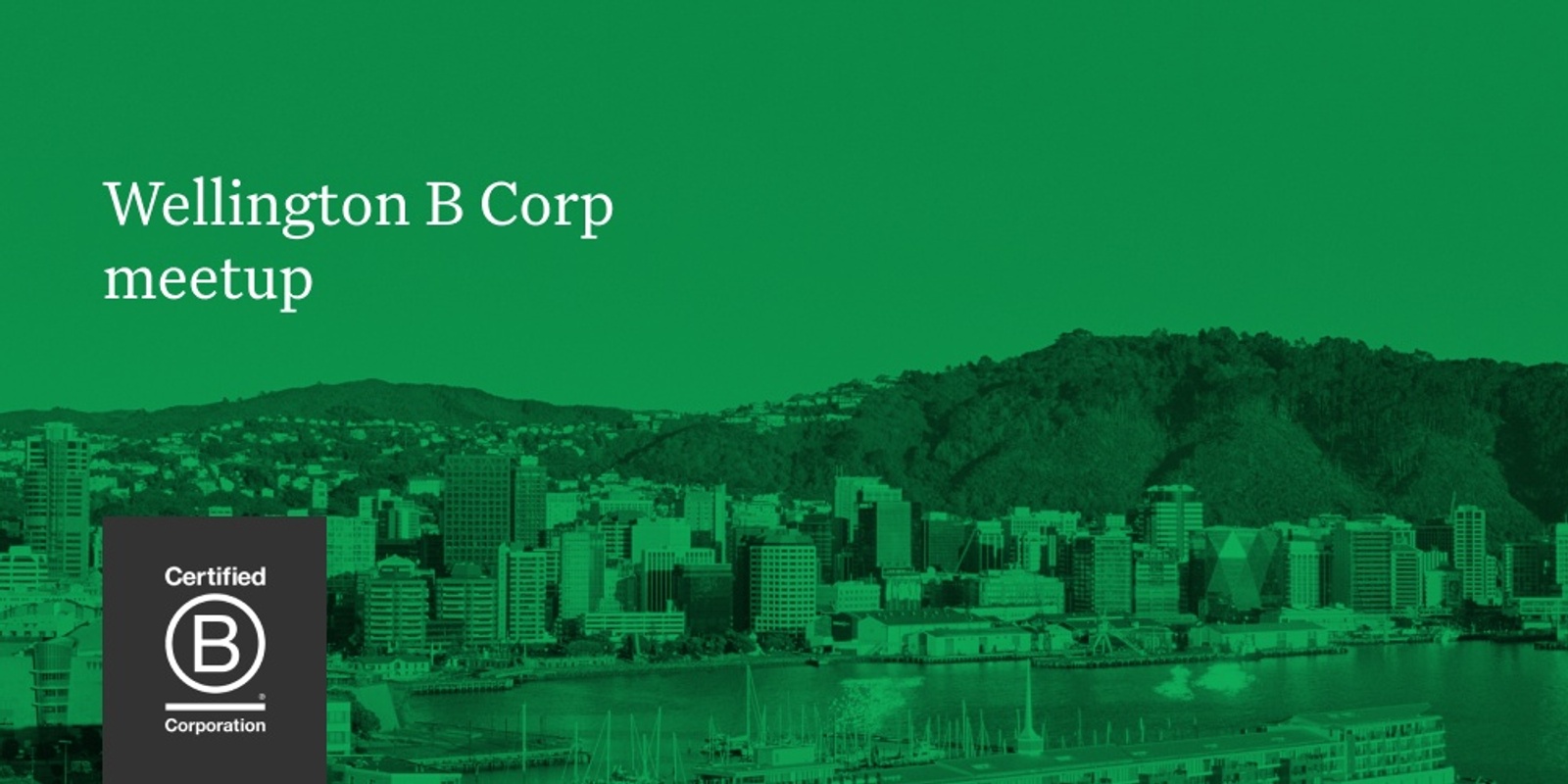 Banner image for Wellington B Corp Meet up