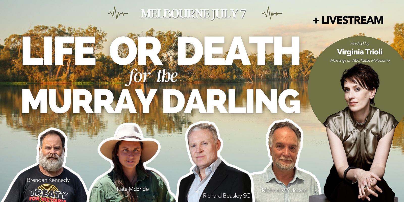 Banner image for Life or Death for the Murray Darling: Q&A with Experts - MELBOURNE