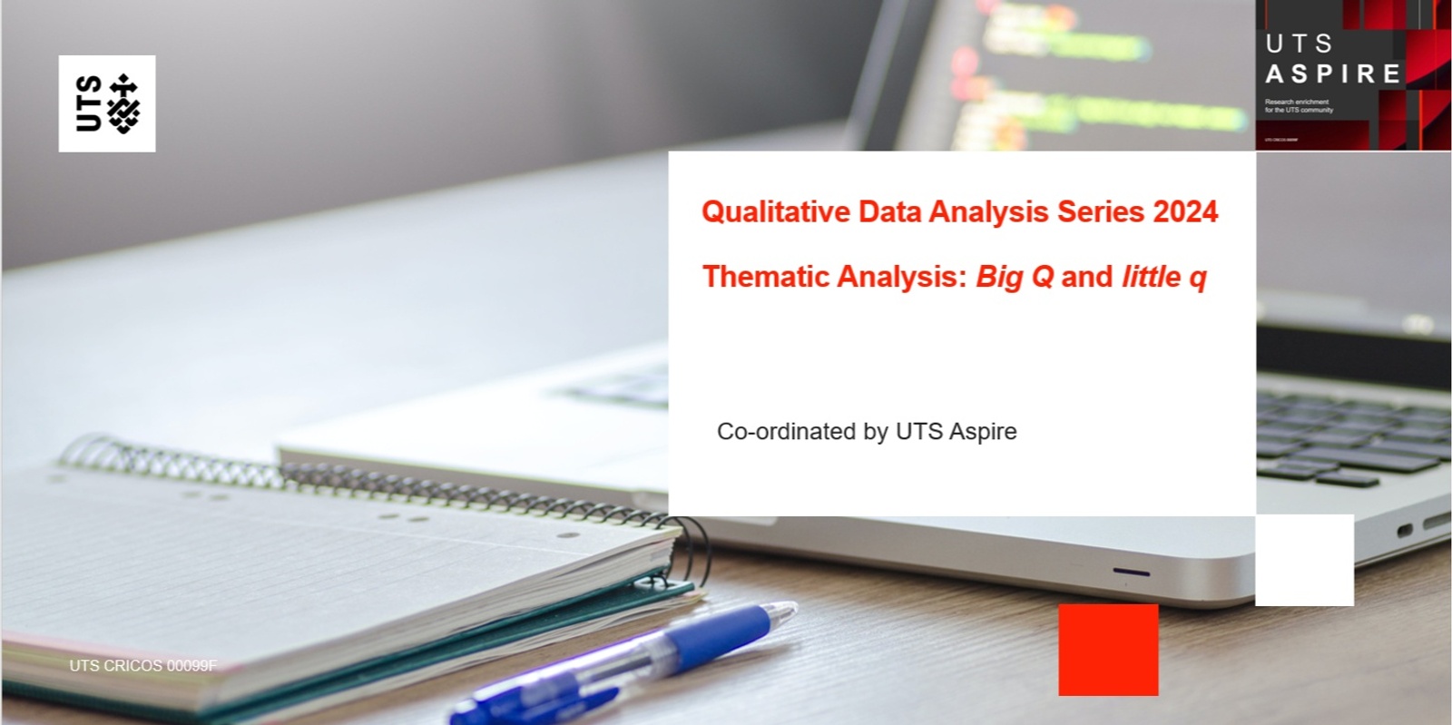 Banner image for Qualitative Data Analysis: Thematic Analysis - Big Q and little q