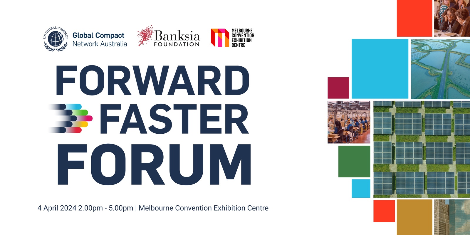 Banner image for Forward Faster Forum: Turning pledges into action