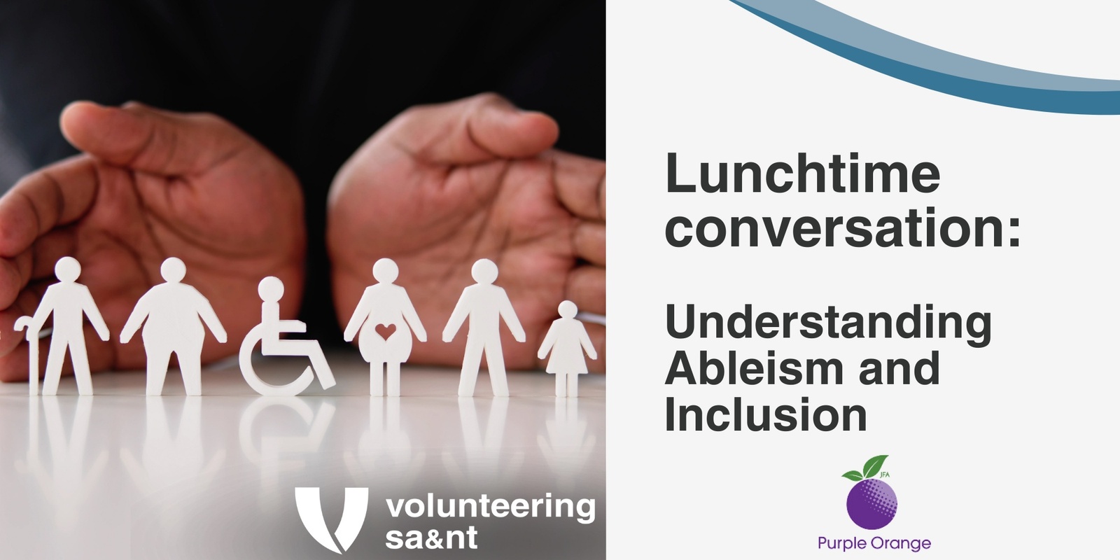 Banner image for Lunchtime conversation: Understanding Ableism and Inclusion
