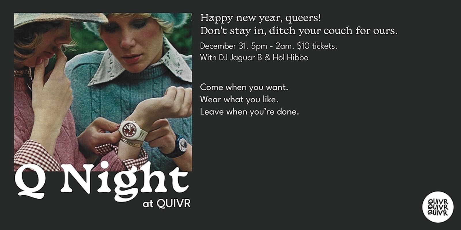Banner image for Q Night @ QUIVR NYE EDITION