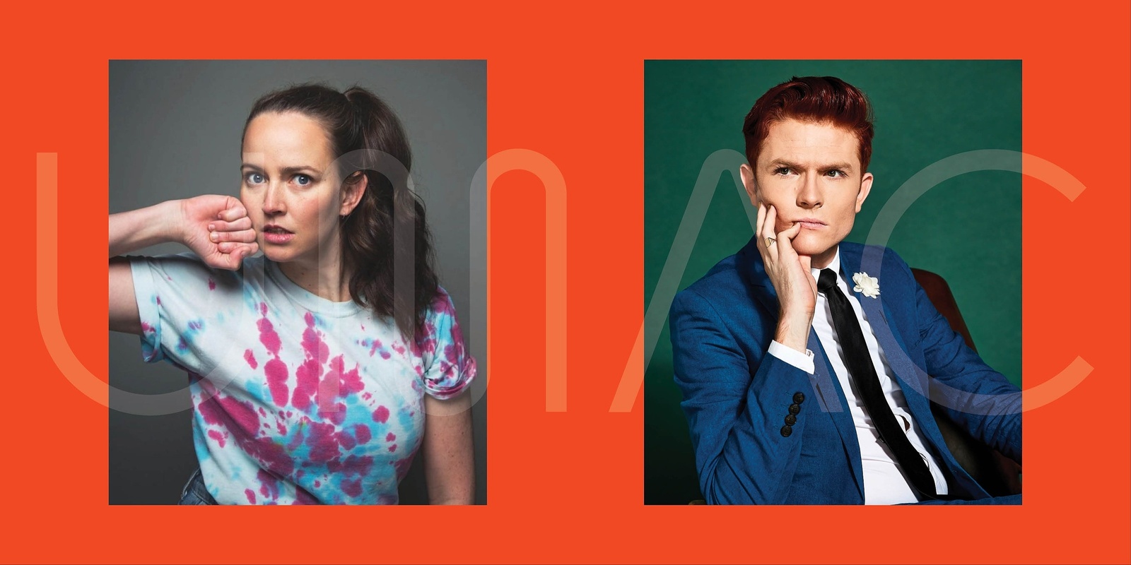 Banner image for Coffee and Conversation with Zoë Coombs Marr & Rhys Nicholson