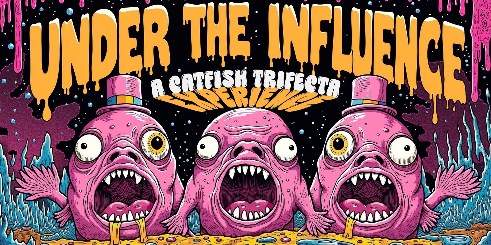 Banner image for Luxury Improv Company presents Catfish Trifecta presenting Under the Influence