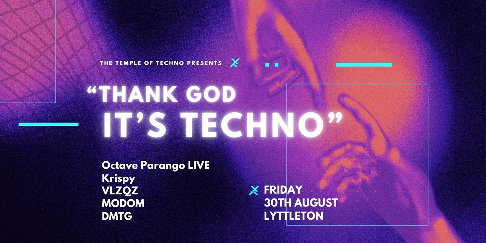 Banner image for Thank God, It's Techno