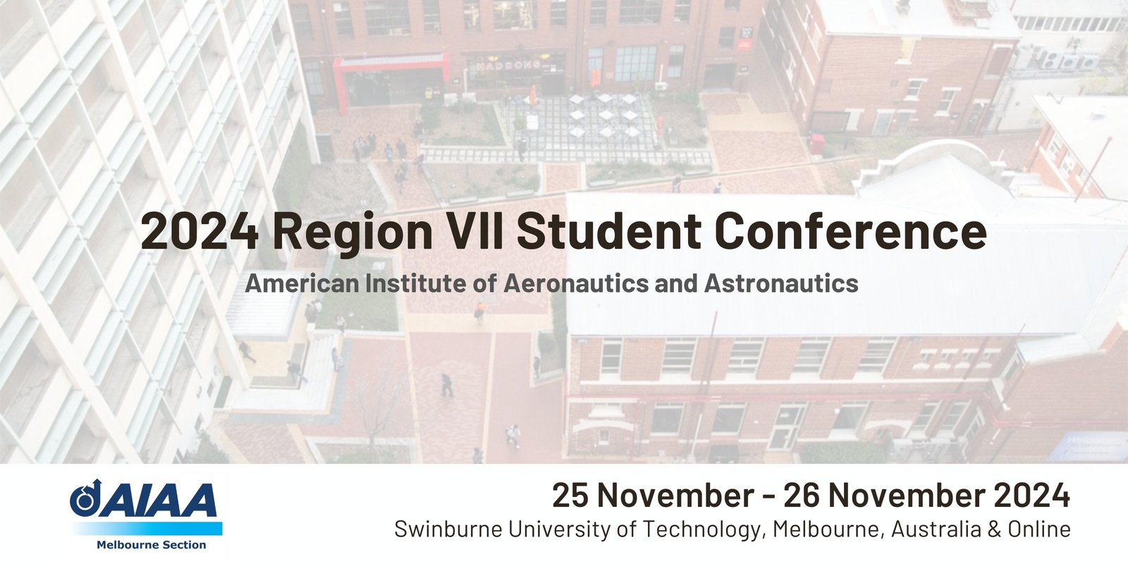 Banner image for 2024 AIAA Region VII Student Conference