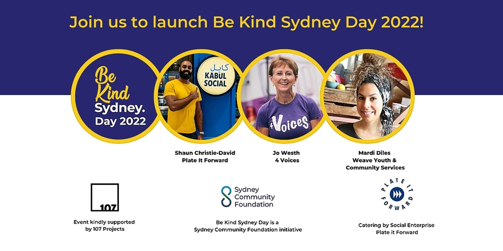 Banner image for Be Kind Sydney Day 2022 Launch 