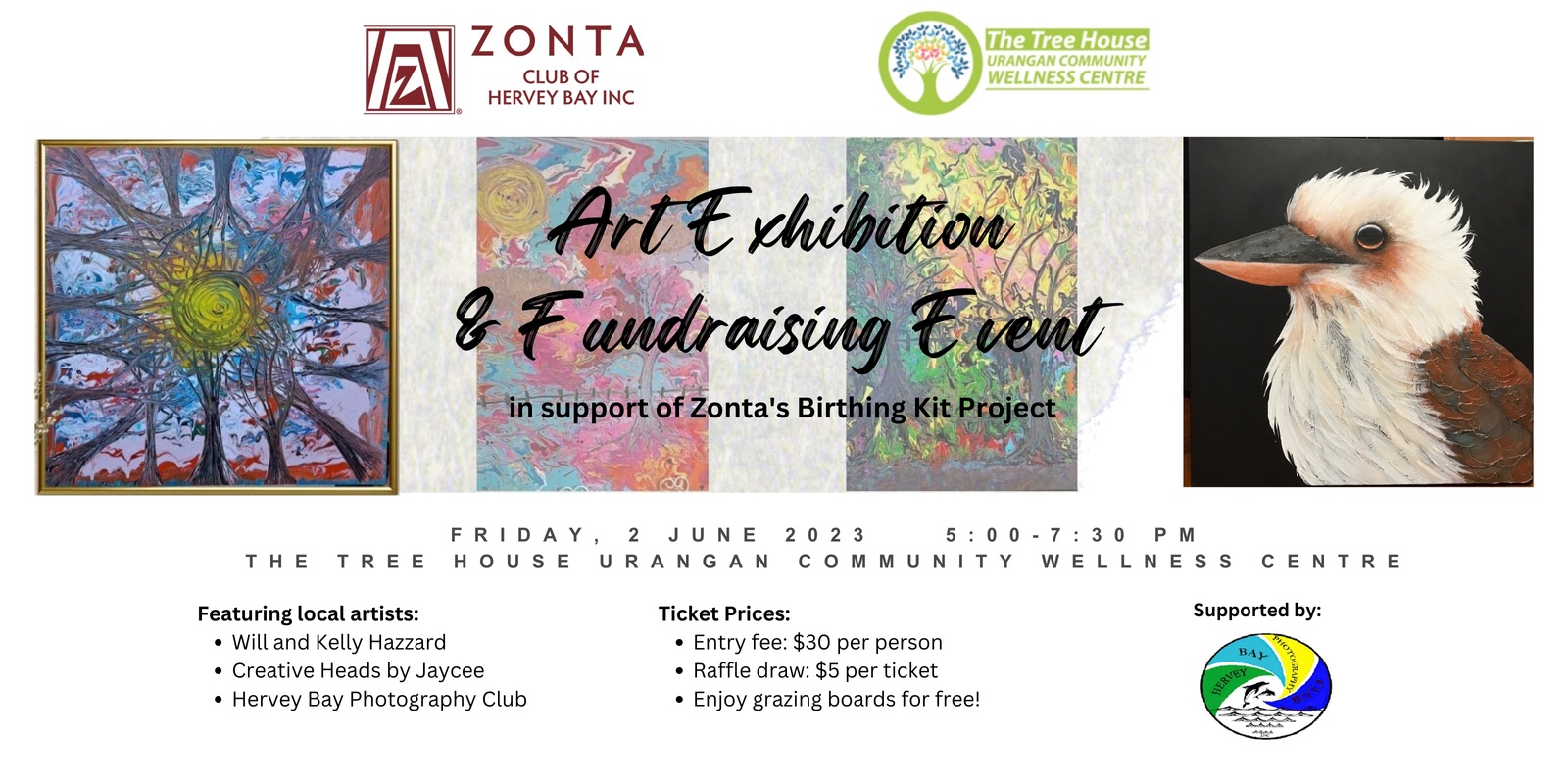 Banner image for Zonta Hervey Bay Art Exhibition 2023