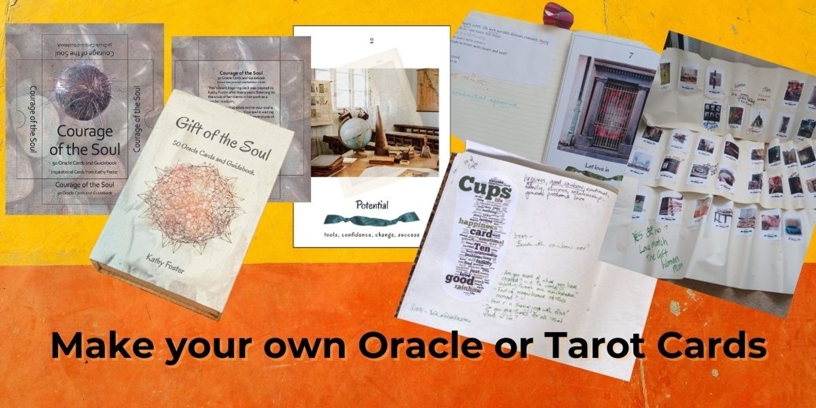 Banner image for Making your own Oracle or Tarot Cards