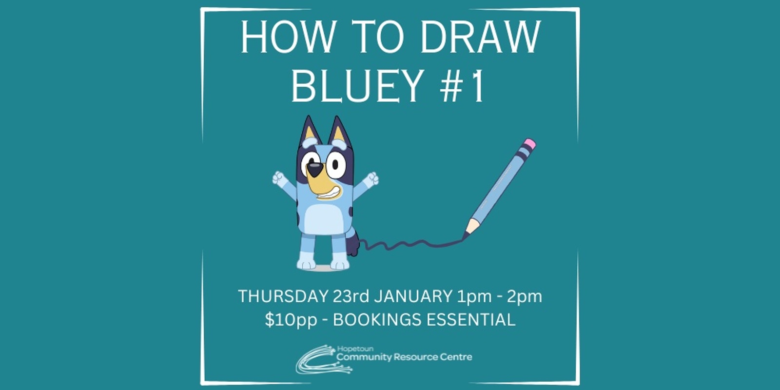 Banner image for How to Draw Bluey #1