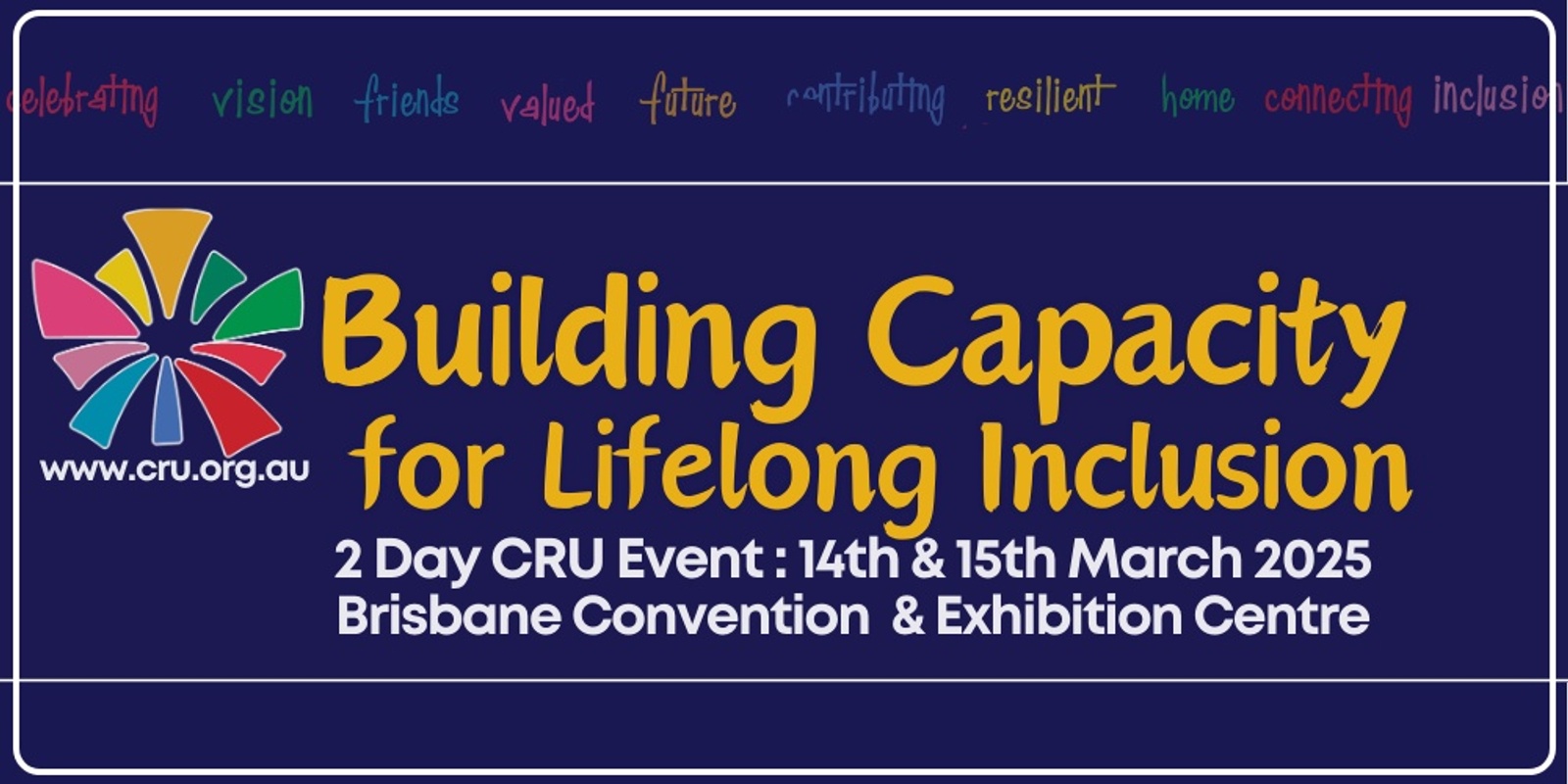 Banner image for Building Capacity for Lifelong Inclusion 2025