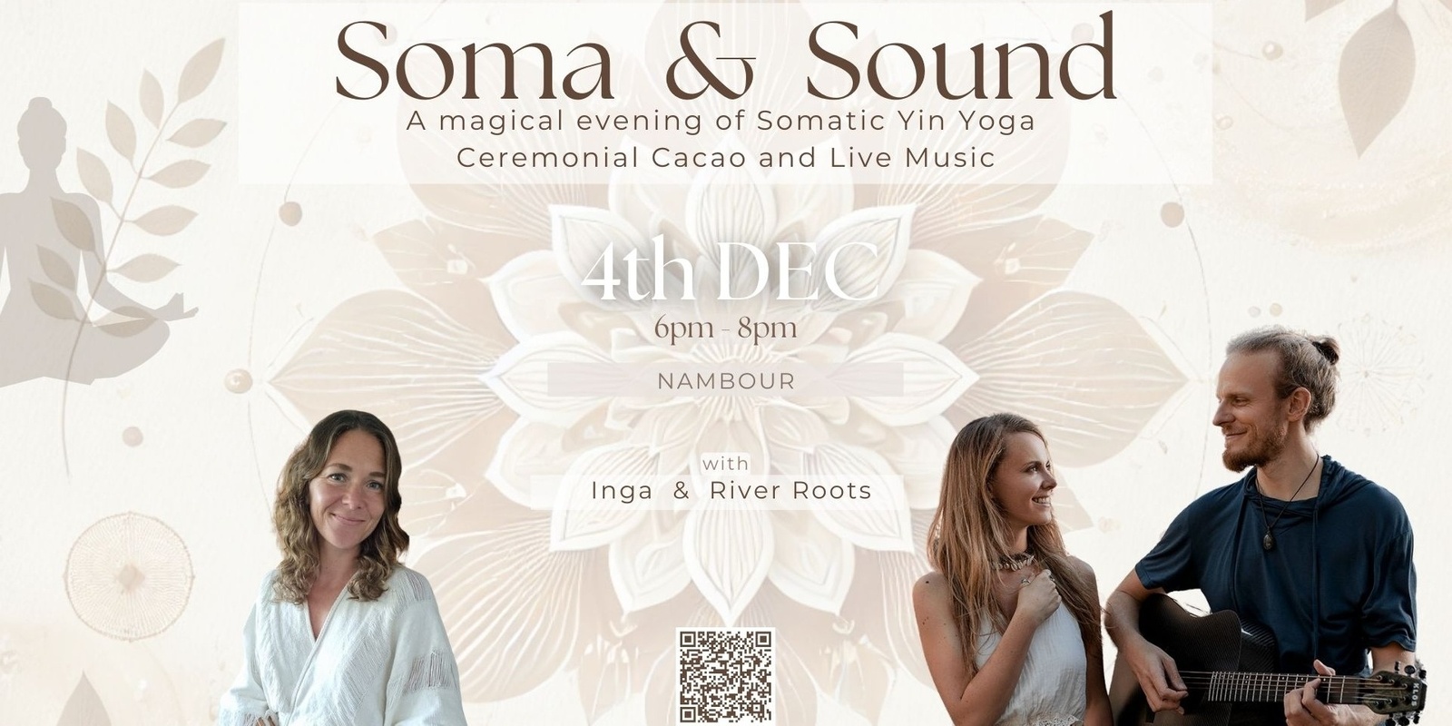 Banner image for 🌿 Soma & Sound: An Evening of Deep Connection 🌿