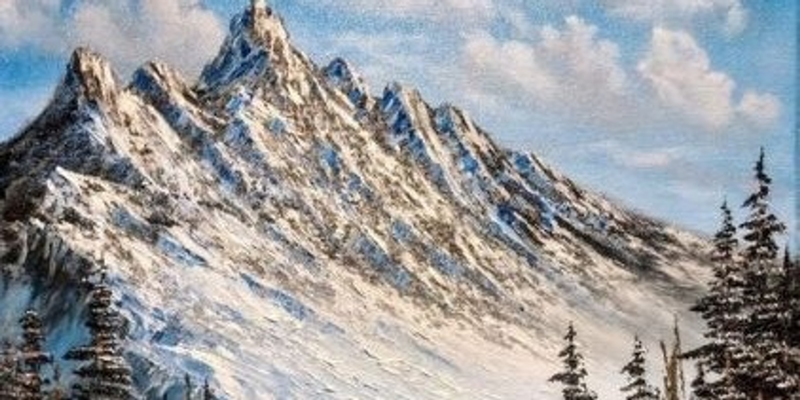 Banner image for Bob Ross Oils Class Mon Feb 6th 9am-3pm $85 Includes All Materials