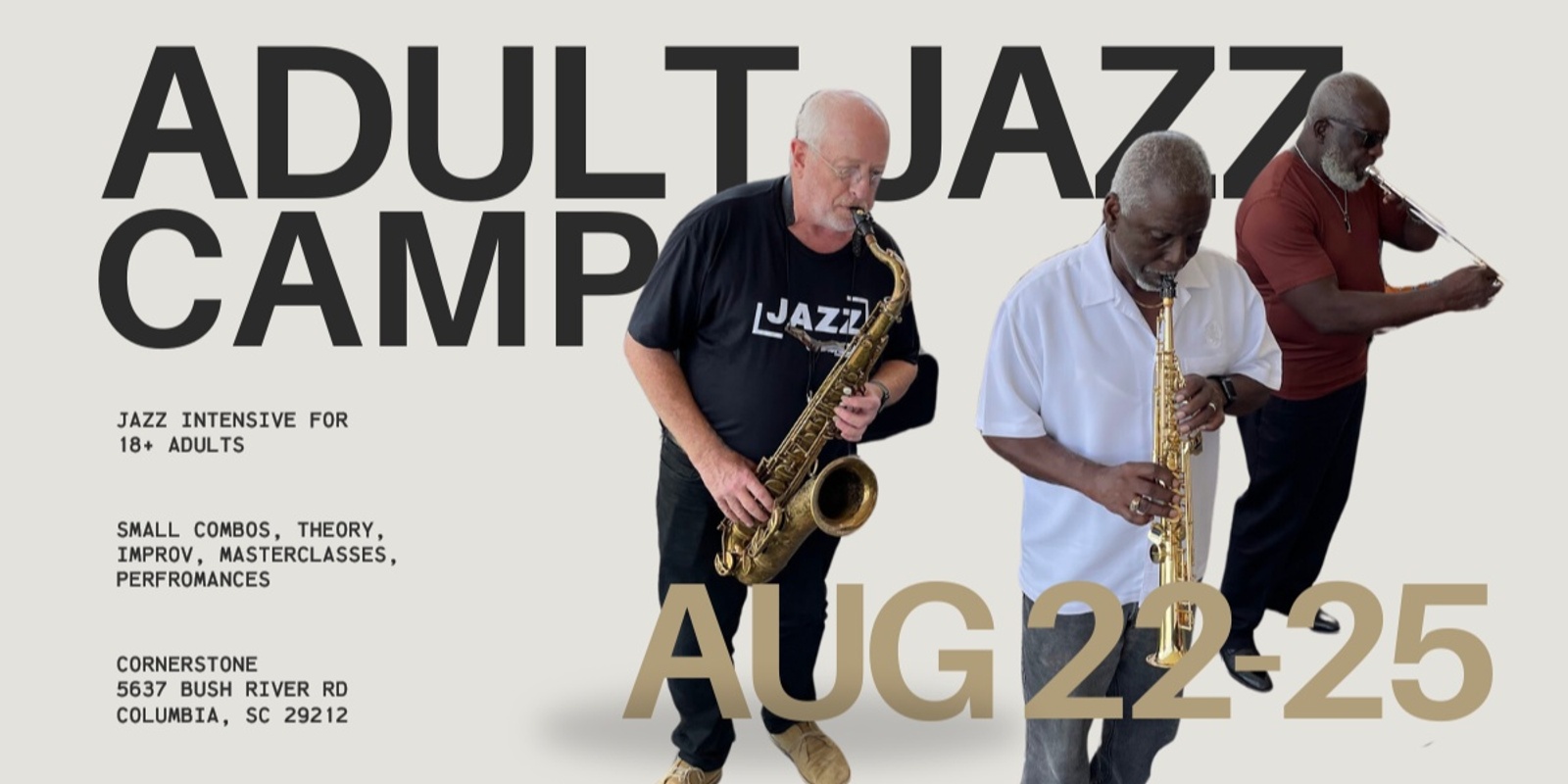 Banner image for 2024 Adult Jazz Camp
