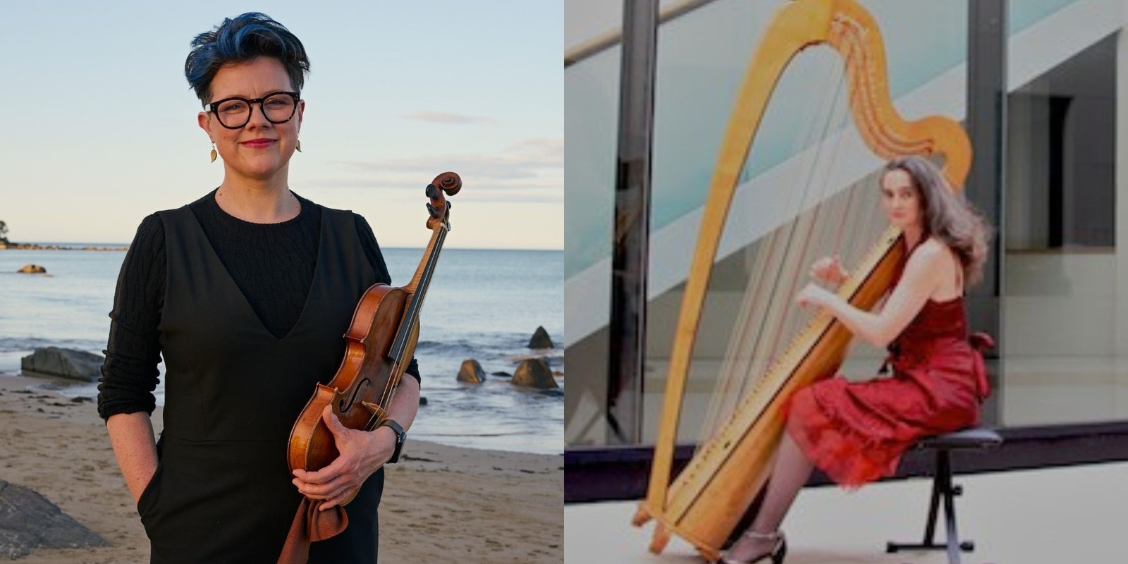 Banner image for nipaluna/Hobart Lunchbox Concerts Summer #3: Maria Cleary & Julia Fredersdorff