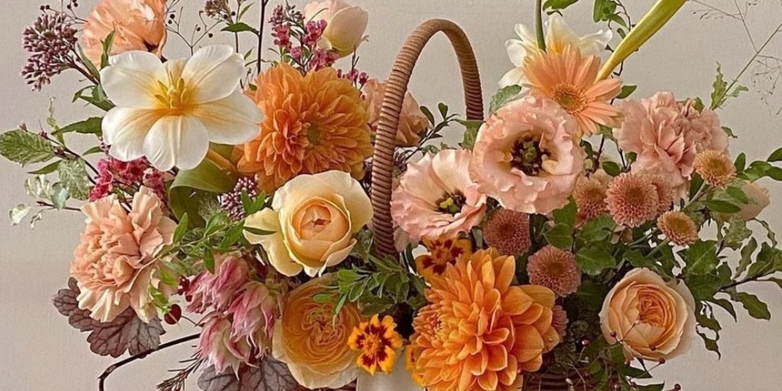 Banner image for Woven Basket Bouquet Summer Centerpieces with Salt Stem Flower Farms