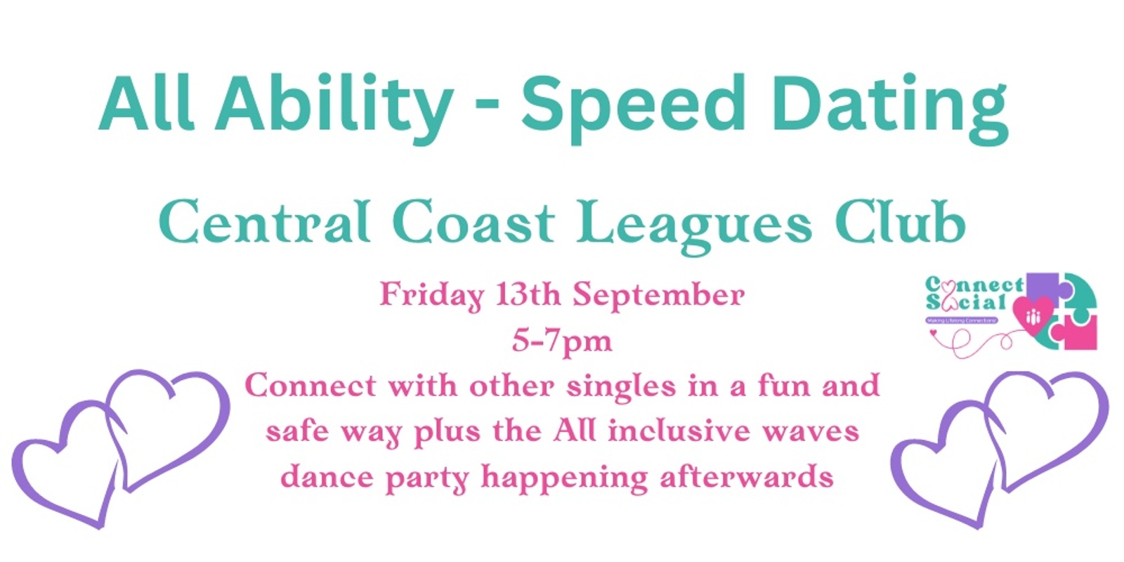 Banner image for All Ability Disability - Speed Dating 