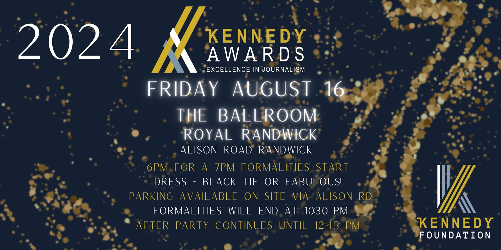 Banner image for The 2024 Kennedy Awards Gala