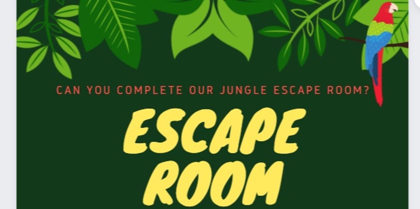 Escape Room-Winter School Holidays 