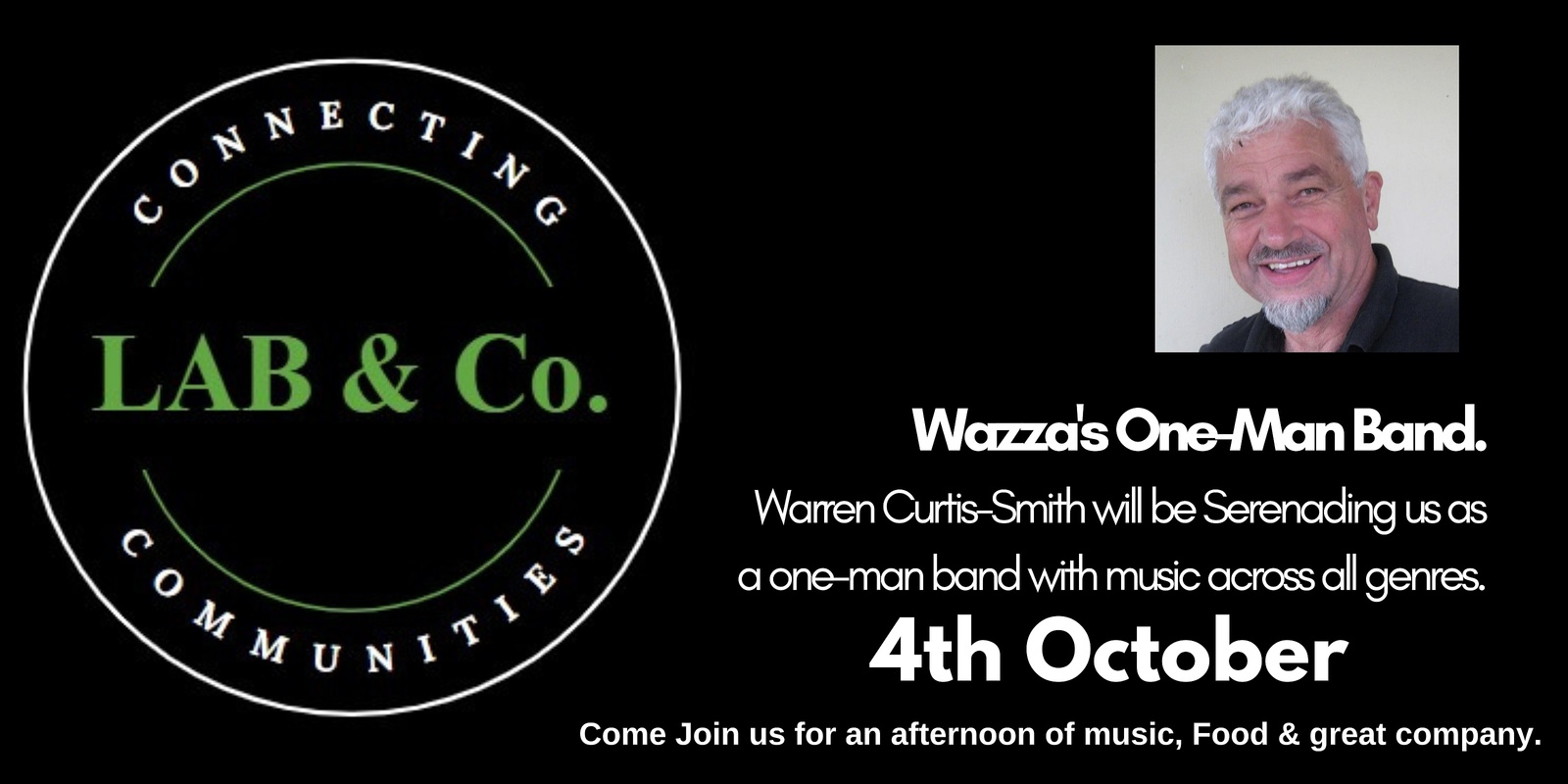 Banner image for LAB & Co. Featuring Wazza's One-Man Band