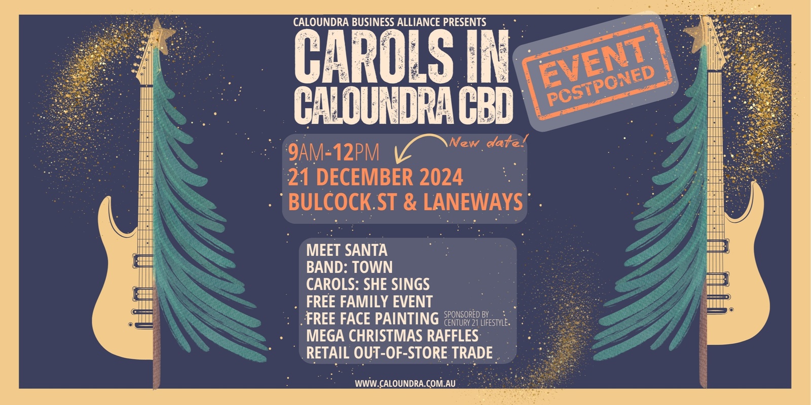 Banner image for Carols in the Caloundra CBD